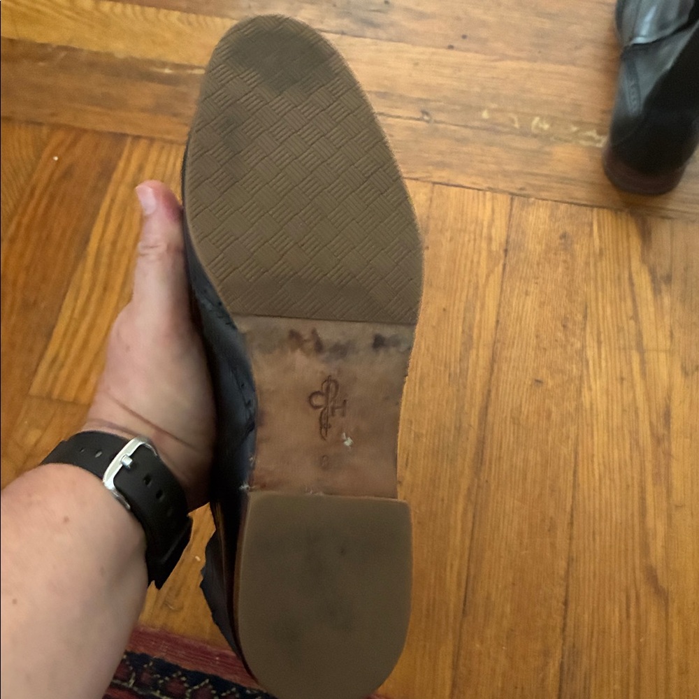 Black Leather Men's Boots - Picture 4 of 5